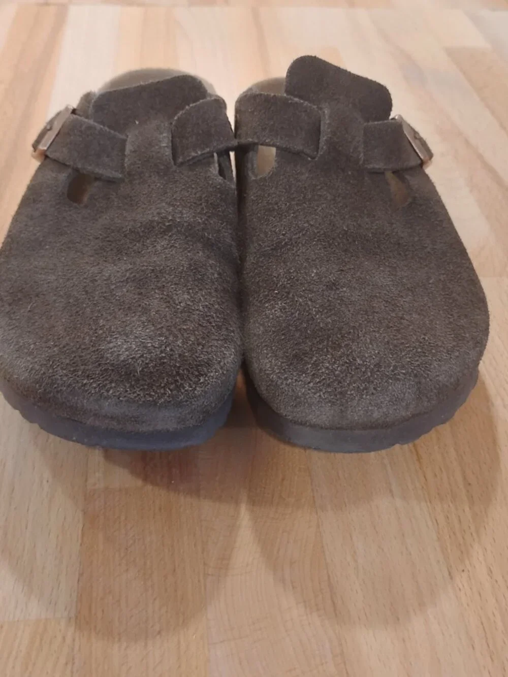 Birkenstock Boston Mocha Brown Clogs 39 Narrow - Picture 5 of 6